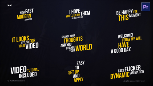 Fast Text Animation 1.0 \ PP