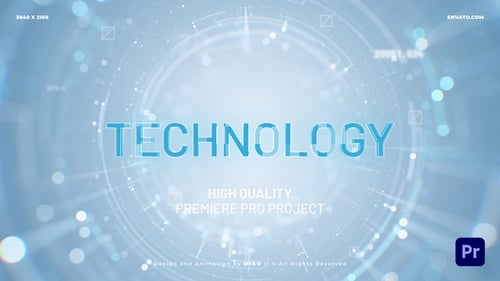 High Technology Logo Opener