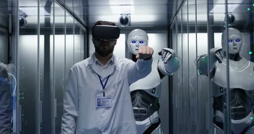 Test d'ingénieur sur les commandes de robots