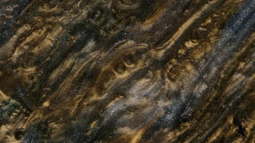 Fließende Kunst aus Harz