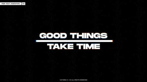 Animated Glitch Text Titles Pack