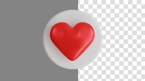 3D Animation of Favorites Choose Personal Preferences | Alpha Channel