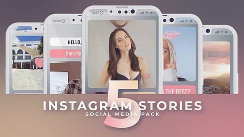 Dynamic Vertical Social Media Stories and Reels Template