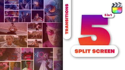 Multiscreen Transitions | Split Screen, Elements ft. split transitions ...