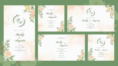 Merger Wedding Invitation