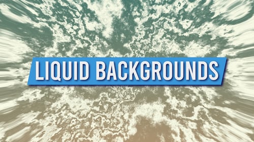 Animated Liquid Flow Backgrounds Motion Graphics Element
