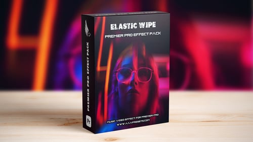 Dynamic Elastic Scale Wipe Transitions for Video Editing