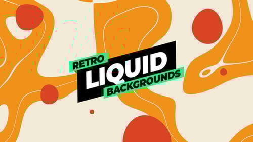 Retro Liquid Backgrounds