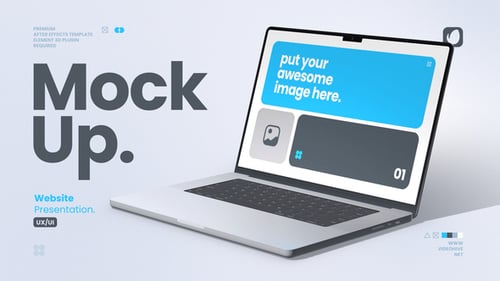 Minimalist Website Presentation