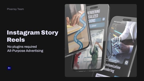 Modern Social Media Stories and Reels Promotion Template