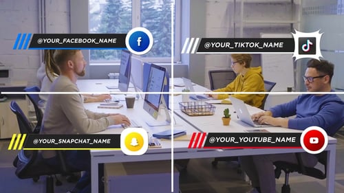 Social Media Lower Thirds