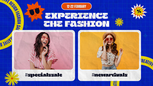 Torn Paper Fashion Sale Promo