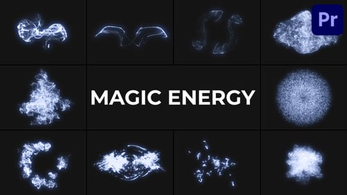 Explosiones mágicas de energía para Premiere Pro