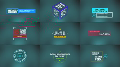 Dynamic Minimalist Text Animations for Modern Titles