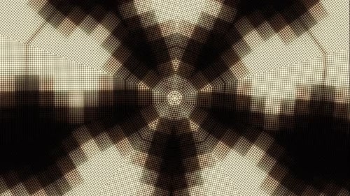 Abstract Halftone Dot Pattern Animated Background