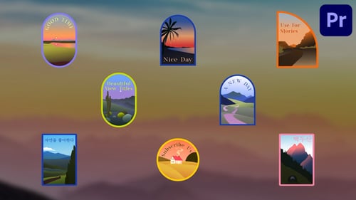 Títulos de Beautiful View para Premiere Pro