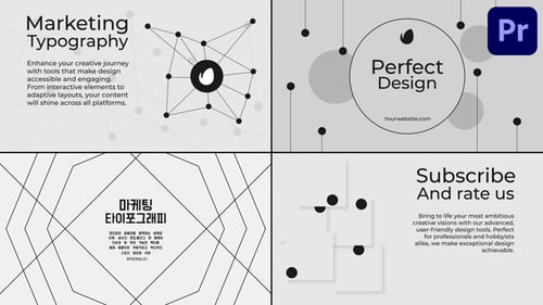 Marketing Typography for Premiere Pro