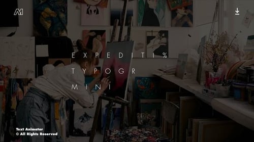 Dynamic Kinetic Text Animator with Modern Typography Styles