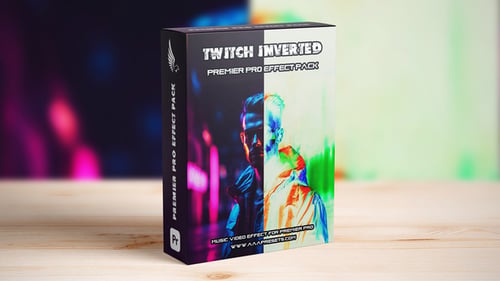 Inverted Glitch Wipe Transition for Premiere Pro