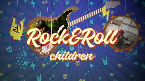 Rock and roll children slideshow