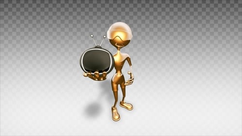 Gold 3D Man - Zeichentrickserie TV