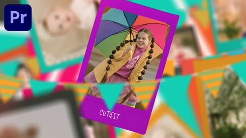 Dynamic Kids Photo Album for Celebrations