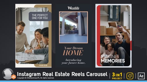 Instagram Real Estate Reels Carousel