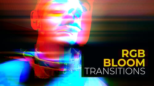 RGB Bloom Transitions | After Effects