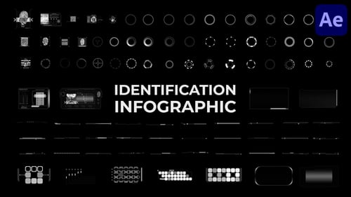 Identification HUD Infographic for After Effects