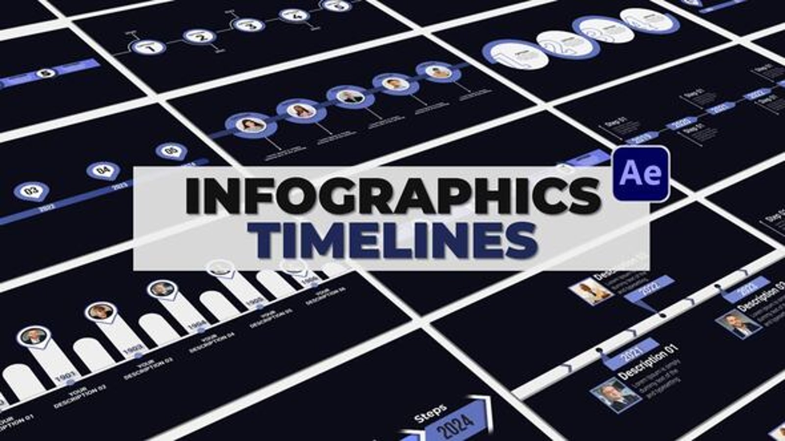 Dynamic Timeline Infographics for Business and Project Planning ...