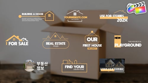 Real Estate Titles for FCPX