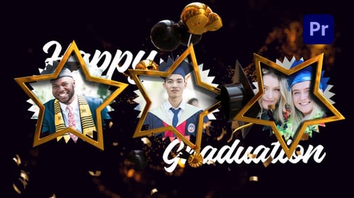 Gold Graduation Awards Intro
