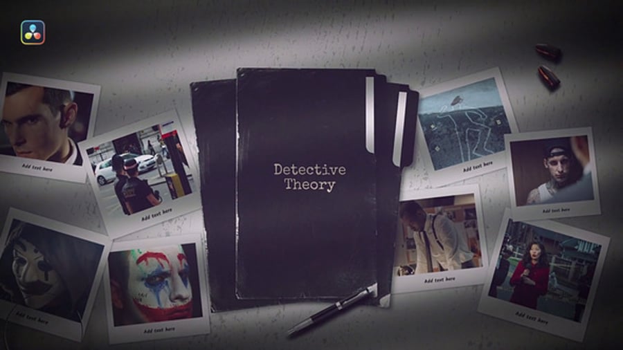 Detective Case File Photo Montage Title Sequence, Openers ft. detective ...
