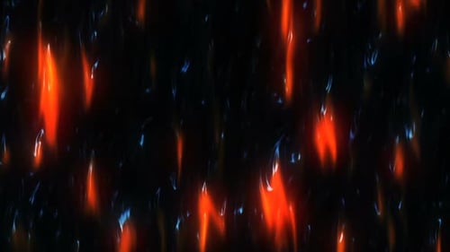 Dynamic Abstract Fluid Glowing Vertical Background