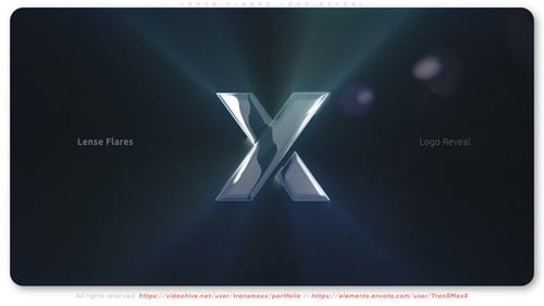 Lense Flares Logo Reveal