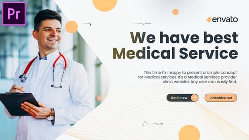 Medical Slideshow | Heath Care Promo | Hospital Opener MOGRT for Premier Pro