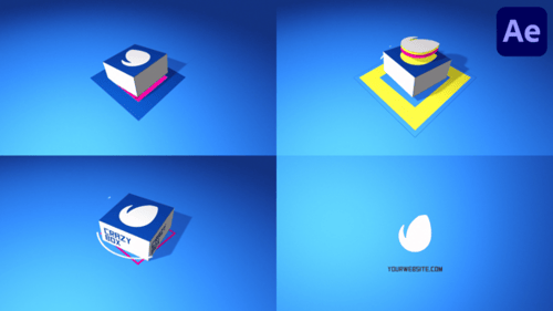 Crazy Box Logo Reveal | After Effects