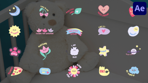 Playful Hand-Drawn Social Media Title Callouts