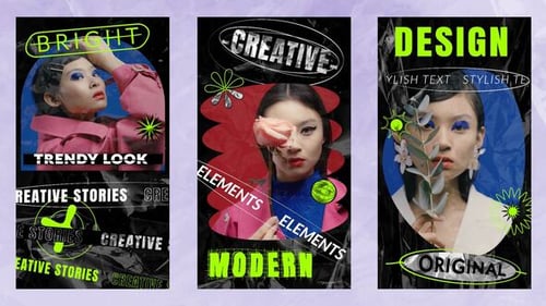 Stylish Social Media Stories