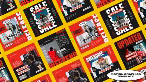 Halo Fashion Instagram Post | Mogrt