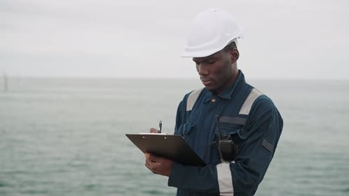 Lista de verificação de oficial de convés ou marinheiro ou navio