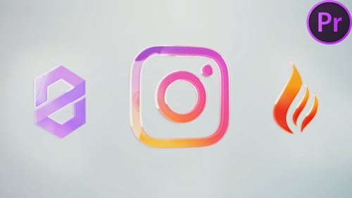 Logotipo empresarial minimalista para Premiere Pro