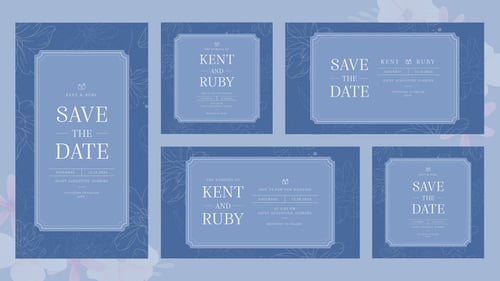 Sunflowers Wedding Invitation