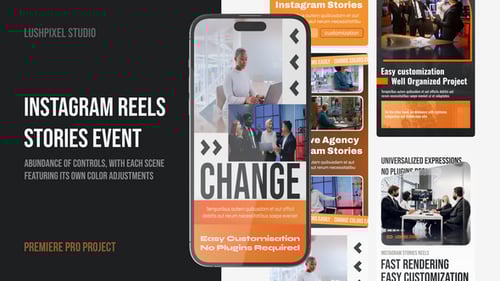 Social Media Instagram Stories MOGRT