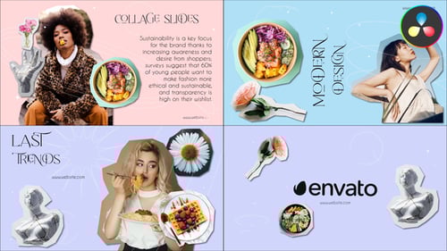 Collage Slideshow for DaVinci Resolve