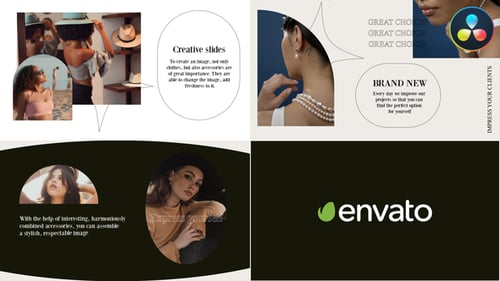 Elegant Creative Scenes for DaVinci Resolve