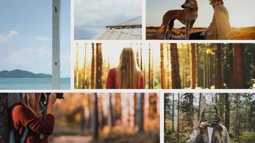 Split Screens Transitions - 6 Frames dr