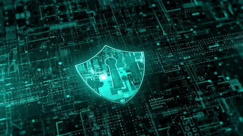 Cyber Security Abstract Background 01303