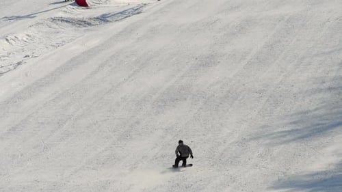 Snowboarden im Winterresort