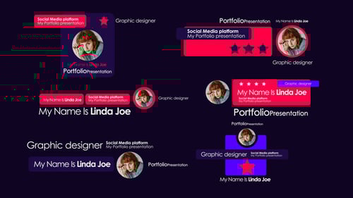 Cenas de postagem de mídia social V2